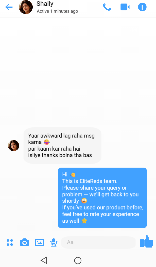 Customer review